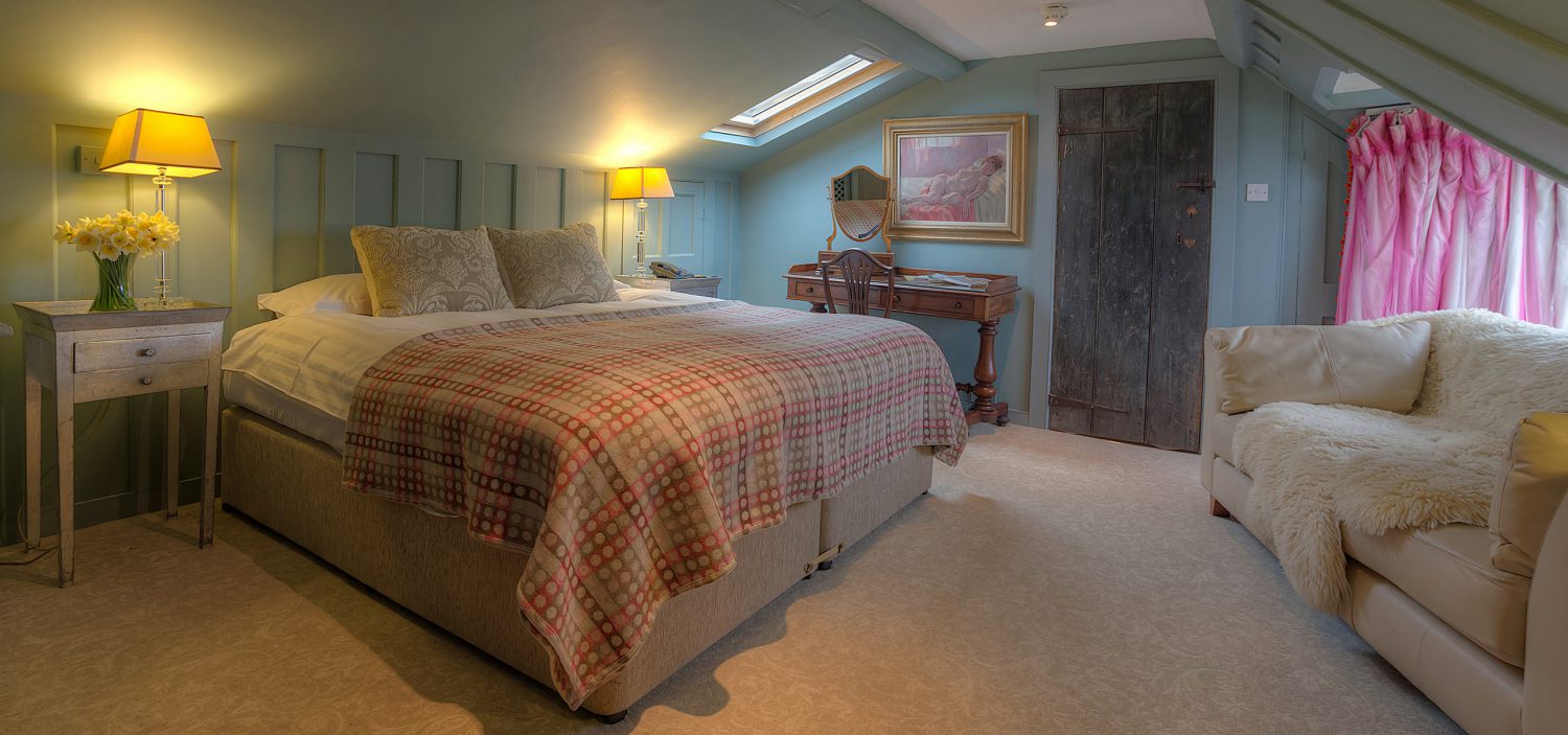 Strattons Hotel Luxury Boutique Accommodation, Swaffham, Norfolk - Portico Bedroom